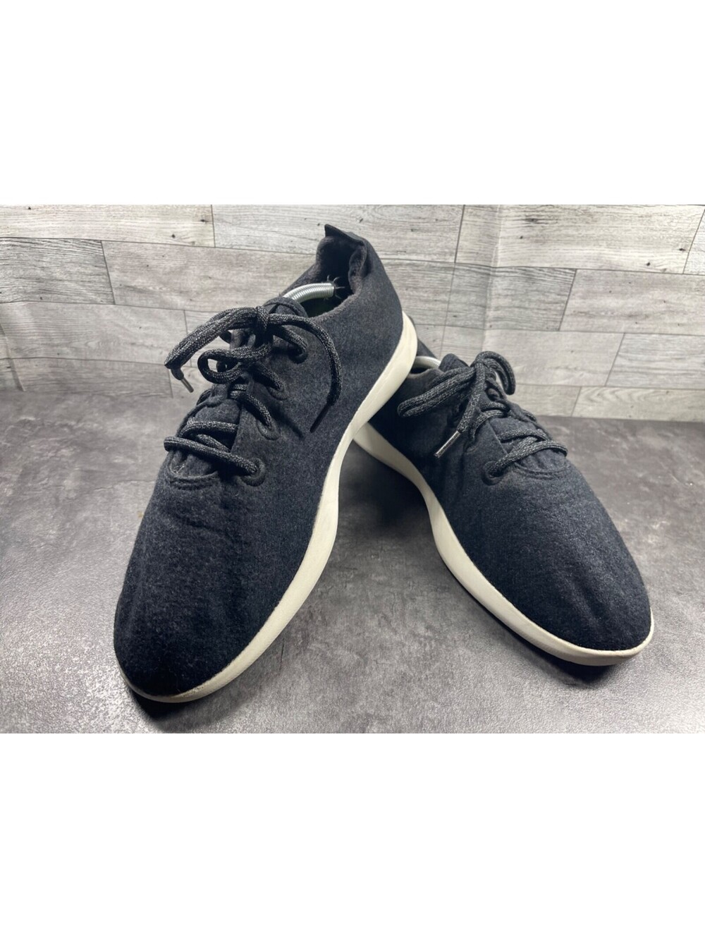 Allbirds Wool Runners Sneakers Men 13M Running Shoes Gray Black Athletic Trainer